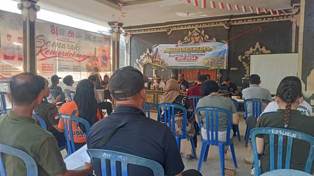 Desa Budeng Sepakati RKP Desa TA 2027 Melalui Musrenbangdes